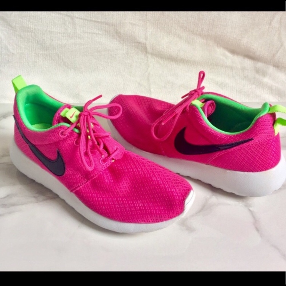 Pink Nike Roshe One Sneakers